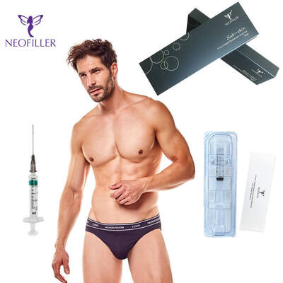 حامض جلدي شفافة من حمض الهيالورونيك مع تقنية التوصيل المتقاطع لتخزين درجة حرارة الغرفة وتجديد الوجه