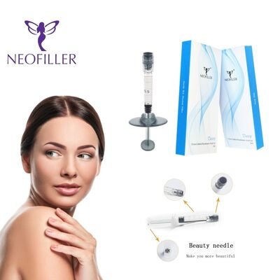 مادة Neofiller 24mg- ml حمض الهيالورونيك ملء الجلد حقنة معقمة هلام حقن وجهي