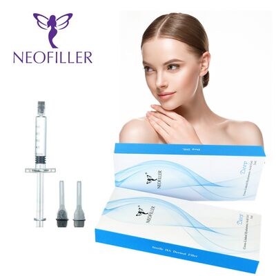 Neofiller 24mg-ml حمض الهيالورونيك حشو الجلد عن طريق الحقن جل 9-12 شهر طول العمر حل تخزين درجة حرارة الغرفة