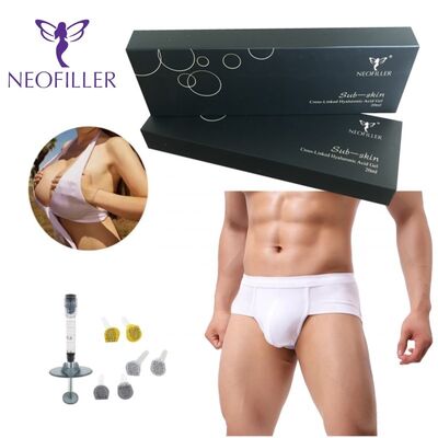 مادة Neofiller 24mg-ml حمض الهيالورونيك حشو جل شفافة قابلة للحقن 9-12 شهور طول العمر تجديد الوجه