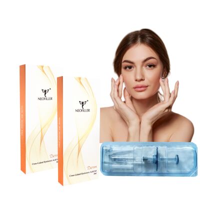 Neofiller 24mg- ml حمض الهيالورونيك حشو الجلد جيل حقن 9-12 شهور طول العمر تحسين الحقن تحت الجلد