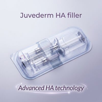 حتى 12-18 شهراً Juvederm Dermal Filler 1ml 2 حقن شحن DHL UPS FEDEX حل طويل الأمد لتحسين الوجه