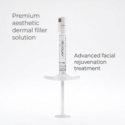 حمض الهيالورونيك Revolax Dermal Filler محلول حقن آمن لتشكيل الوجه