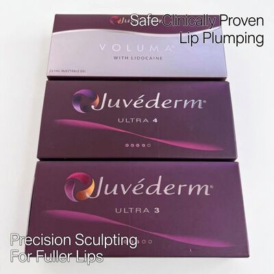 العيادات Juvederm Ultra Plus Filler 1 ml Syringe Volume Filler Dermal Filler لعلاج تجاعيد الوجه والحجم