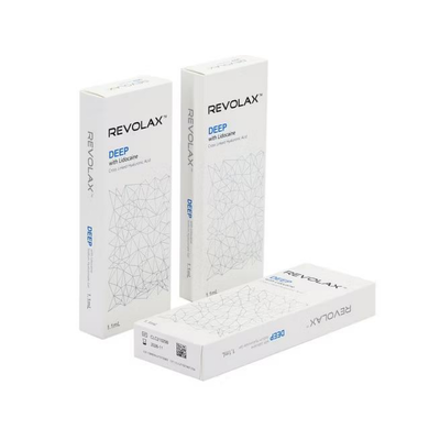 تجنب تجميد حشو Revolax الجلدي الدقيق العميق تحت الجلد بتركيز 20 ملغ لكل مل قابل للحقن لعلاج حجم الوجه العميق والتجاعيد