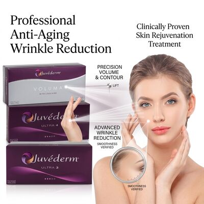 Juvederm Ultra 3 حشو الشفاه الحمض الهيالوروني المحقن حشو الجلد 24mg/ml لتحديد حجم الشفاه