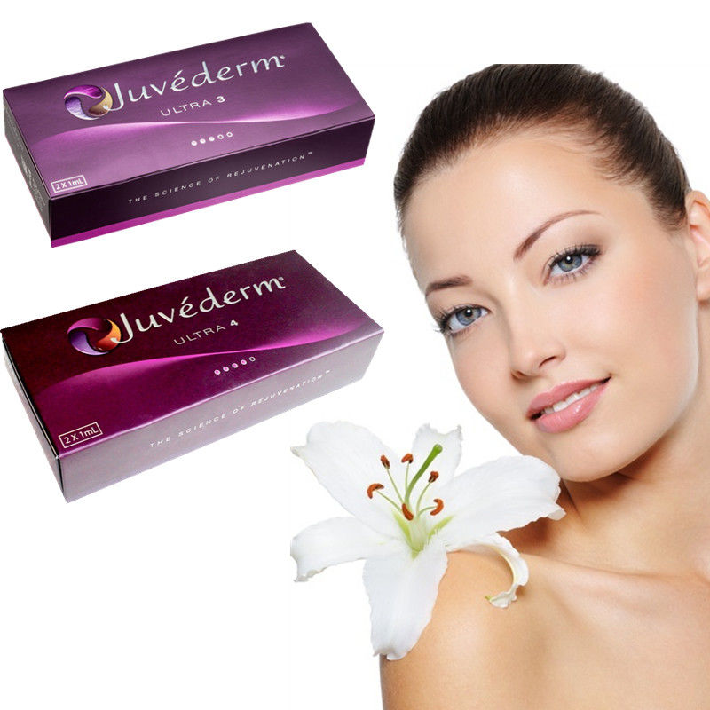 24mg Juvederm Dermal Filler Lip Injection Filler أنواع Ultra 3 Ultra 4 لمكافحة الشيخوخة