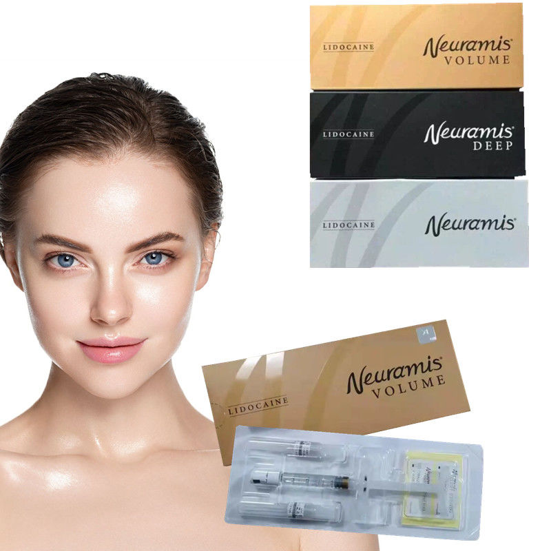 كوريا 24mg / Ml Neuramis Filler موافقة إدارة الغذاء والدواء تقضي على التجاعيد حشو حمض الهيالورونيك آمن