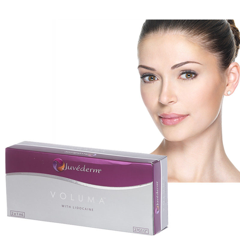 2 × 1 مل حشو جلدي جوفيديرم مضاد للشيخوخة Voluma HA Juvederm لمنطقة الذقن
