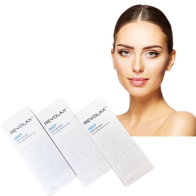 1.1 مللي خط للوجه يستعيد الشباب Revolax Dermal Filler عبر حمض الهيالورونيك المرتبط