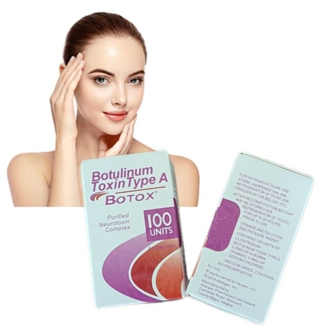 8 درجات 2.5 مل بوتوكس مضاد للتجاعيد لخطوط الشفاه Allergan 100iu Nose Injection