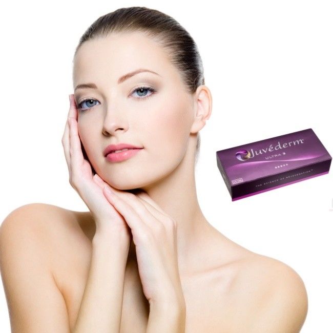 طول العمر جيل حشو الجلد Juvederm 6-9 أشهر فعالة على الانترنت وفي المتجر