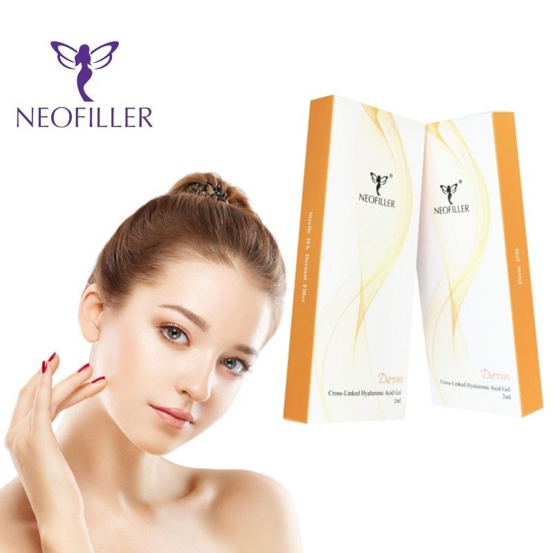 1 مل 2 مل Neofiller HA حشو جلدي لرفع الوجه وعلاج التجاعيد 9-12 أشهر