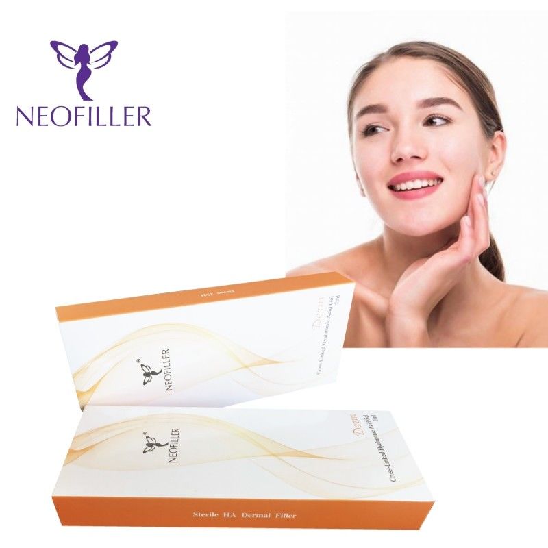 24mg-ml 2ml المحقنة الجلدية حمض الهيالورونيك الحامض الجلدي المحقق جيل تجديد الوجه