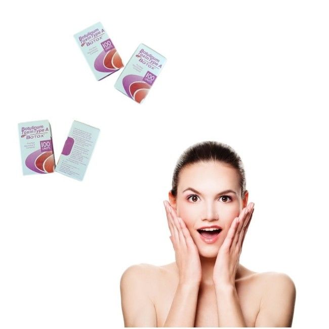 دواعي الاستخدام: تقليل التجاعيد، مضاد للتجاعيد، مع مدة صلاحية سنتين، 100 وحدة/القارورة