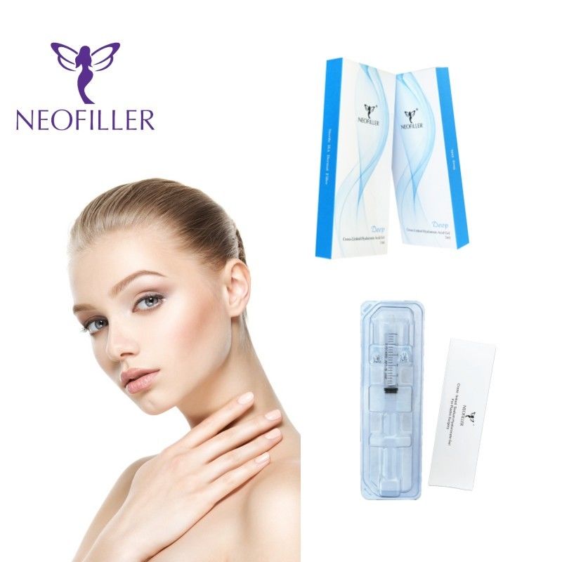 مادة Neofiller 24mg-ml حمض الهيالورونيك حشو جل الجلد المحقن هلام تخفيض التجاعيد تحسين الوجه
