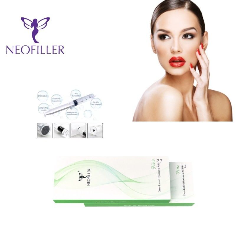 مادة Neofiller 5ml حمض الهيالورونيك حشوة جلدية 24mg-ml حقنة جيل قابلة للتحقق تعزيز تجديد الوجه