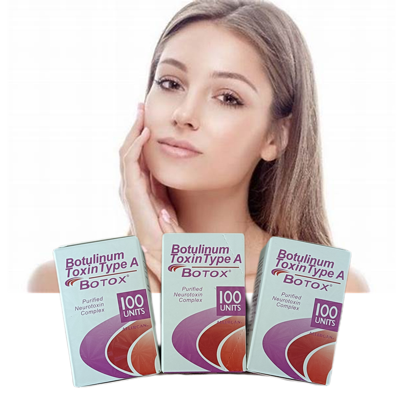 حرارة ملء الجلد البوتوكس مكافحة التجاعيد الوجه السمية البوتولينوم 100 وحدة