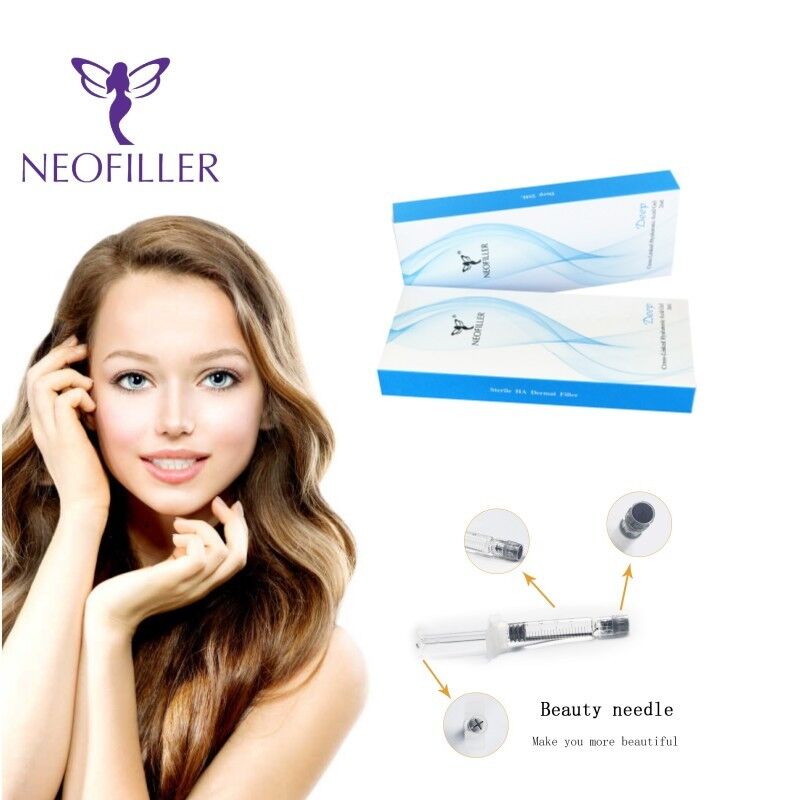 مادة Neofiller 24mg- ml حمض الهيالورونيك ملء الجلد حقنة معقمة هلام حقن وجهي
