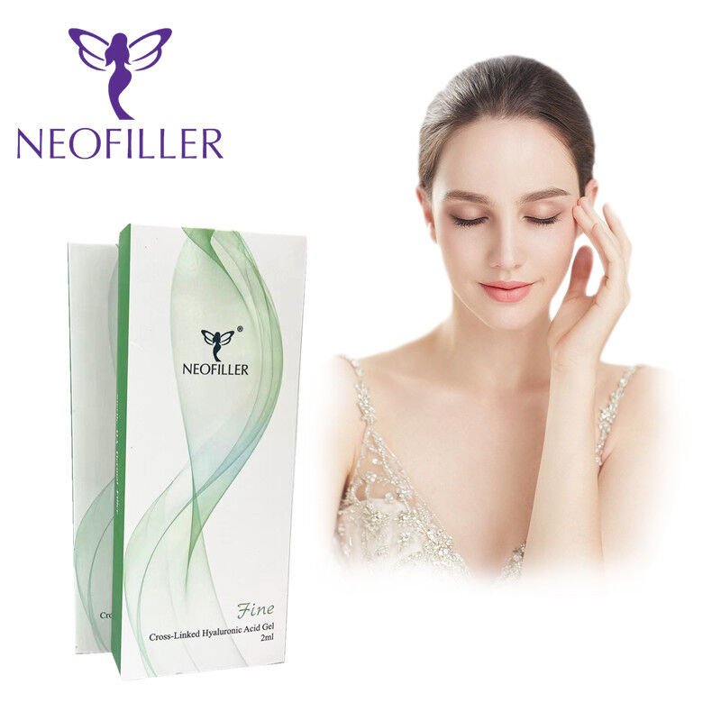 Neofiller Cross-Linked 24mg-ml حمض الهيالورونيك حشو الجلد عن طريق الحقن جل 9-12 شهر تعزيز طول العمر