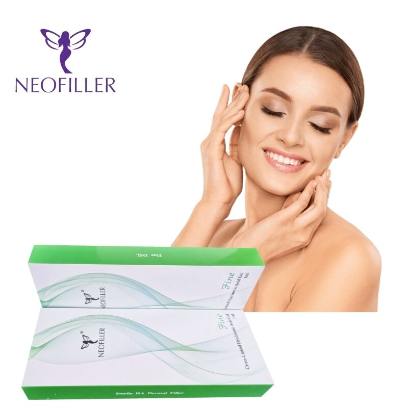 مادة Neofiller 2ml الحمض الهيالوروني 24mg-ml جيل حقن لتحسين حجم الشفاه