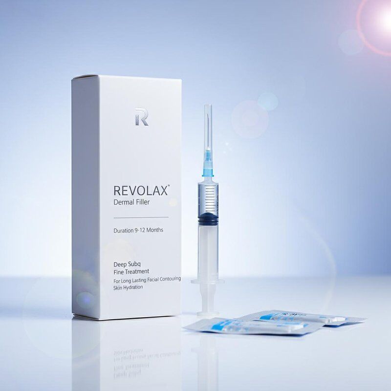 مدة التداول 9-12 شهراً Revolax Dermal Filler Deep Subq علاج دقيق لمواصلة تشكيل الوجه وترطيب الجلد