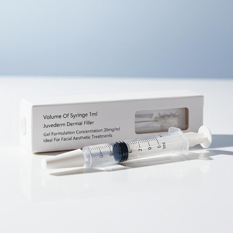 حجم الحقنة 1 مل من جوفيديرم حشو جلدي تركيبة جل تركيز 20 ملجم مل مثالي للعلاجات التجميلية للوجه